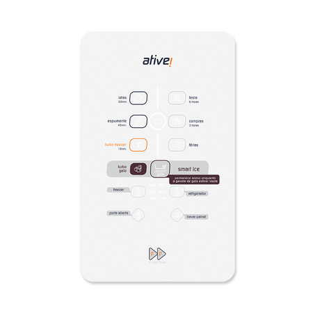 PAINEL DECOR. GL BRANCO BRE50NB