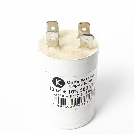 CAPACITOR C/TERM. 10,0UF 380VAC AR COND