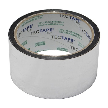 Fita Aluminizada Ar Condicionado Isolamento Térmico 4,8x50m