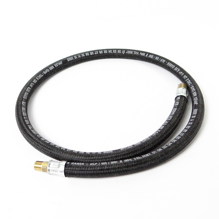 Mangueira Para Gás Flexivel Pig Tail 1/8 Nptf X 7/16w 1 m