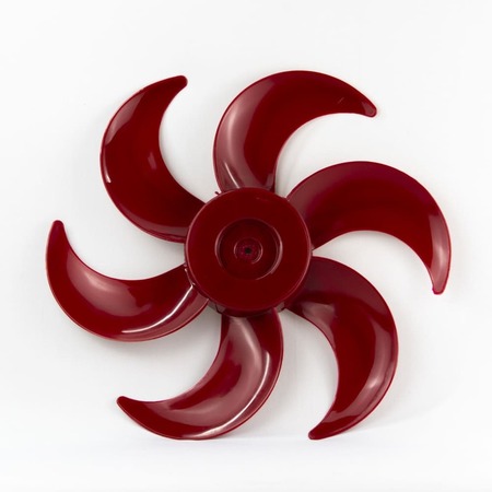 HELICE MONDIAL TURBO VENTISOL 40 CM VERMELHA 6 PÁS