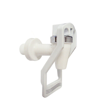 Torneira Bebedouro Filtro Rosca Curta Ibbl Branca Onda Prata