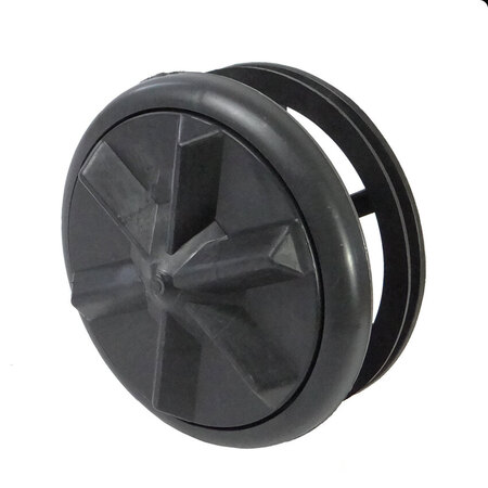 Agitador 4 Parafusos Lavy 5/16 Bucha De Ferro Polia De 18cm