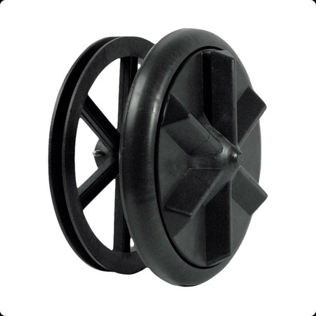 Agitador Tanquinho Cimento 4 Parafusos Longos + Polia