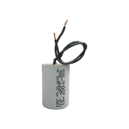 CAPACITOR C/FIO 15,0UF 250VAC