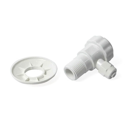 CONEXAO T S/REGULAGEM 1/2FX1/2M ABS BRANCO 9,5MM