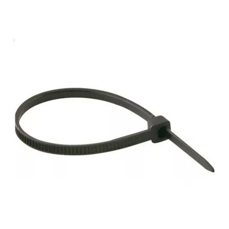 ABRACADEIRA NYLON 2.5 X 100 C/100 UN PRETA