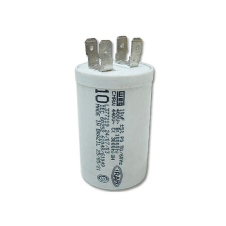 CAPACITOR C/TERM. 10,0UF 400VAC AR COND