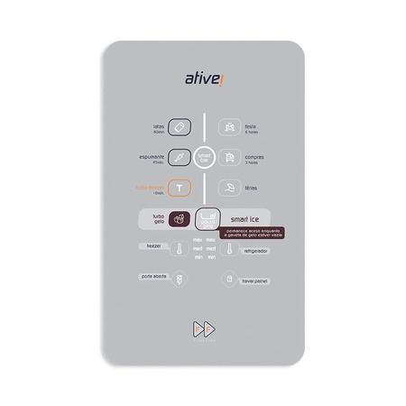 PAINEL DECOR. GL CINZA BRE-80A