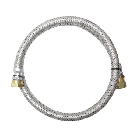 Mangueira De Gás Flexível Zincada Nitrílica Adap. E Femea 1m