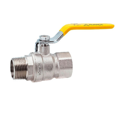 VALVULA ESFERA GLP 1/2 (MXF) RETO HASTE LONGA