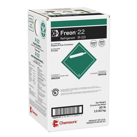 GAS FREON R22 (DAC 13,62 KG)