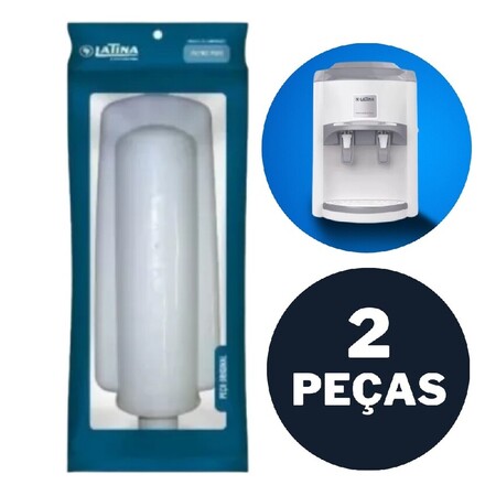 Kit 2 Filtro Refil Para Purificador de água Latina Original