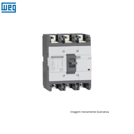 DISJUNTOR TRIPOLAR 125A WEG AGW250 (3X125A)
