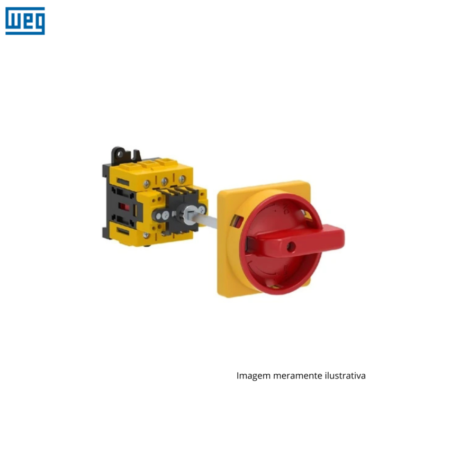 CHAVE SECCIONADORA ROTATIVA 80A 3 POLOS WEG MSW BASE