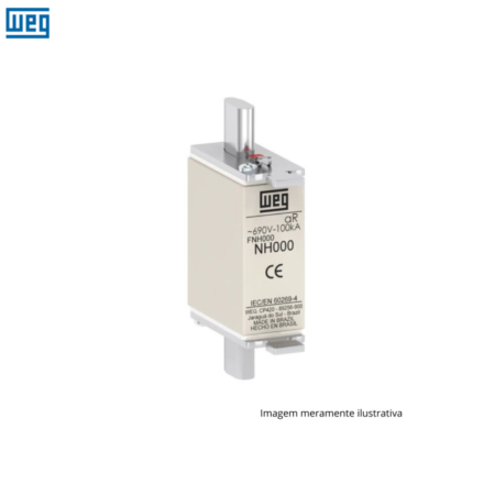 FUSÍVEL ULTRA RÁPIDO NH000 40A WEG FSW