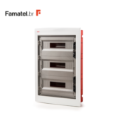 QUADRO DE DISTRIBUIÇÃO DE EMBUTIR FAMATEL NUOVA PARA 54 DISJUNTORES