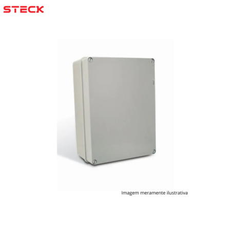 CAIXA DE PASSAGEM PVC IP54 STECK 300X220X120 MM