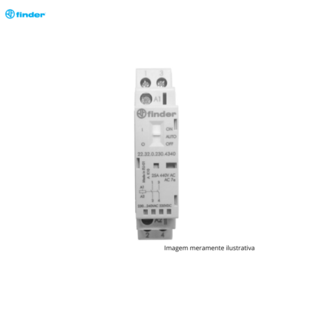 CONTATOR MODULAR 22.32 2NA 230V AC/DC FINDER
