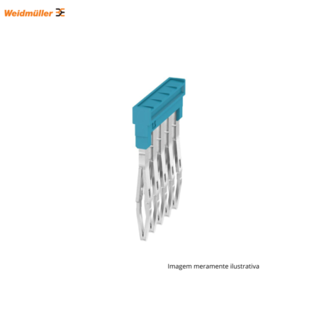 CONECTOR PONTE WEIDMULLER SAK AAP11 1.5/5 AZUL