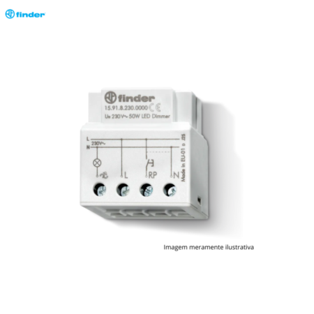RELE DE IMPULSO E DIMMER 1NA FINDER