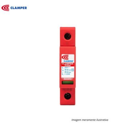 PROTETOR DE SURTO DPS - CLAMPER 45KA 275V FRONT
