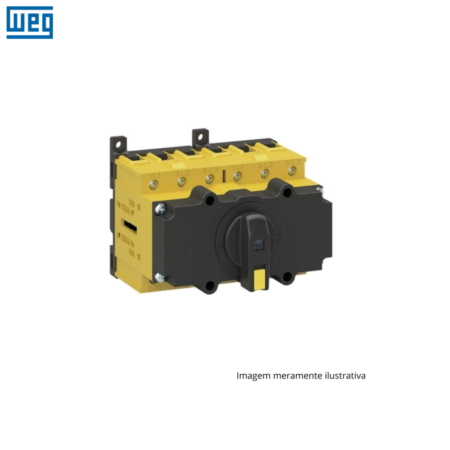 CHAVE SECCIONADORA REVERSORA 80A 3 POLOS WEG MSW BASE