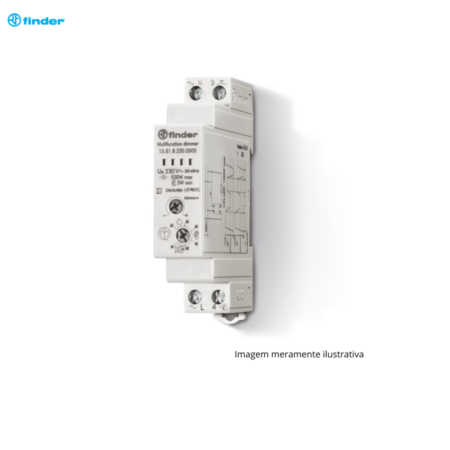 RELE DE IMPULSO E DIMMER DE PAINEL 1NA FINDER