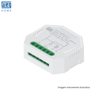 Rele dimmer 1 canal bivolt smart WEG Home