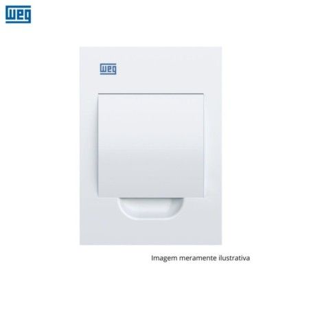 QUADRO DE DISTRIBUIÇÃO WEG PARA 4 DISJUNTORES DE EMBUTIR