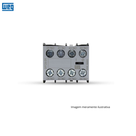BLOCO DE CONTATO WEG BFC0-31 COM 3NA+1NF