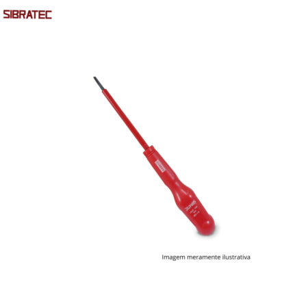 CHAVE DE FENDA SIBRATEC SF4X100 - 4,0X100MM