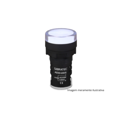 SINALEIRO LED BRANCO SIBRATEC 220/110V