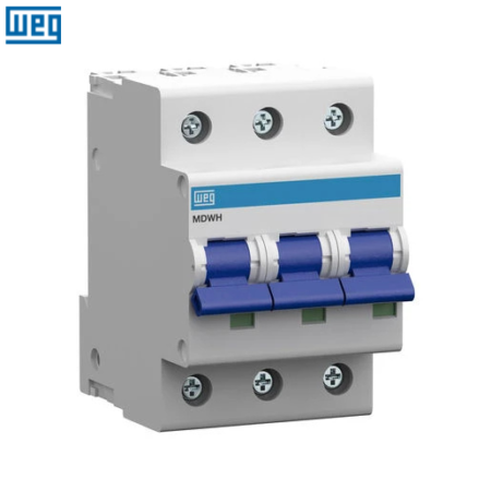 DISJUNTOR WEG MDWH TRIPOLAR 32A CURVA C (3X32C)