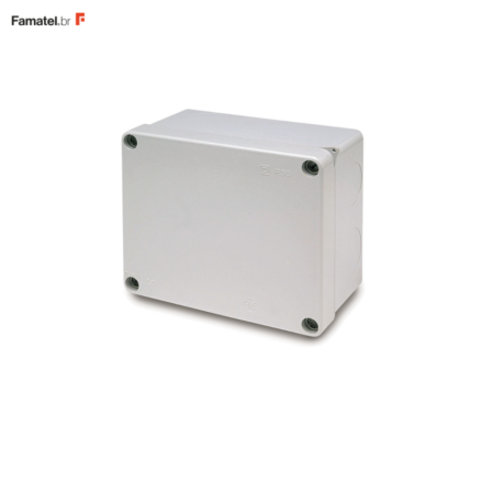 CAIXA DE PASSAGEM FAMATEL 160X135X83MM COM GRAU DE PROTEÇÃO IP55