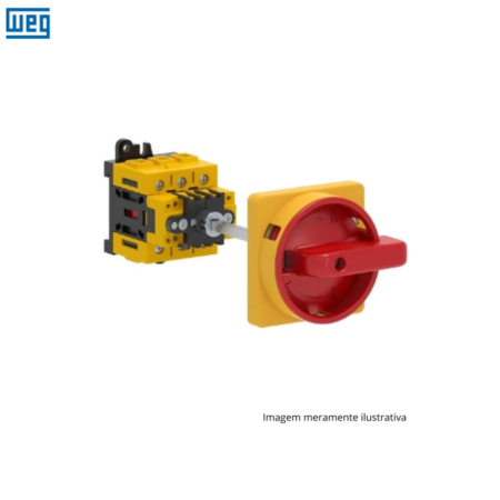 CHAVE SECCIONADORA ROTATIVA 63A 3 POLOS WEG MSW BASE