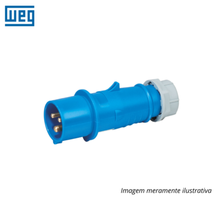 WEG-INDUST. PLUG 3P+T 63A  AZ