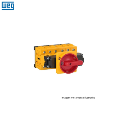 CHAVE SECCIONADORA REVERSORA 40A 3 POLOS WEG MSW BASE