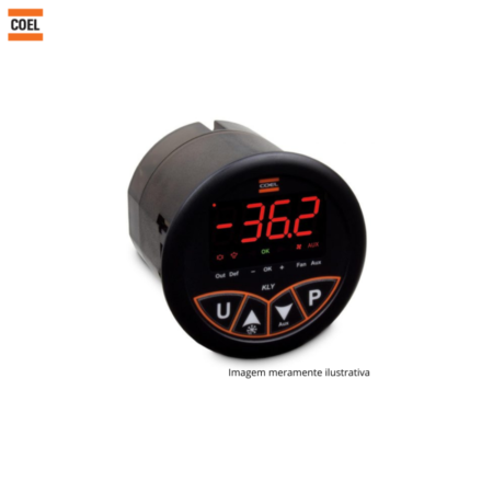 CONTROLADOR DIGITAL DE TEMPERATURA COEL KLY29H - COM DISPLAY LED