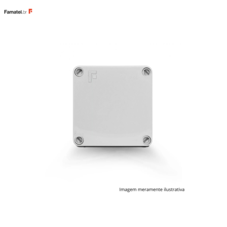 CAIXA CEGA FAMATEL SAMPA 112X112X95MM COM GRAU DE PROTEÇÃO IP55