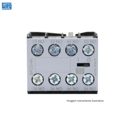 BLOCO DE CONTATO WEG BFC0-40 COM 4NA