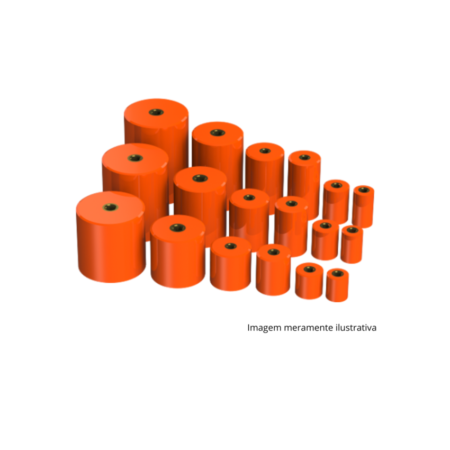 ISOLADOR PARALELO 50X50MM COM FURO 3/8''