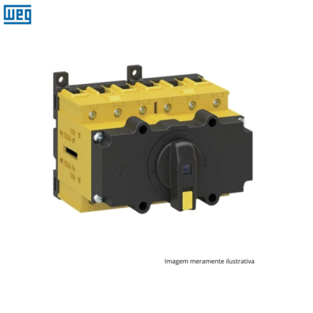 CHAVE SECCIONADORA REVERSORA 63A 3 POLOS WEG MSW BASE
