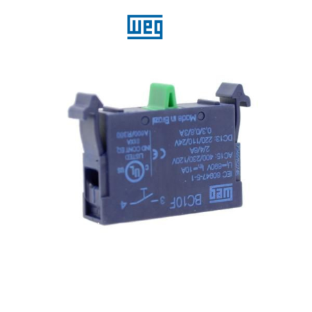 BLOCO DE CONTATO FLANGE BC10F VERDE WEG CSW
