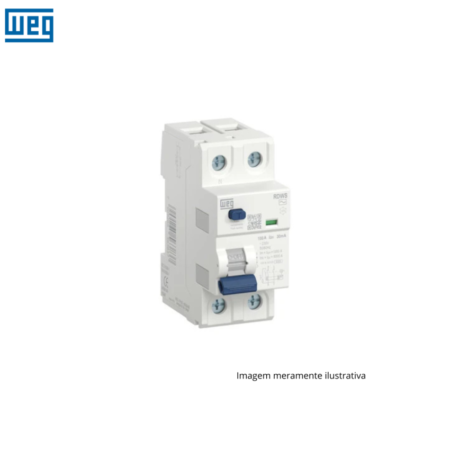 INTERRUPTOR DIFERENCIAL RESIDUAL (DR) BIPOLAR 80A 30MA WEG RDWS