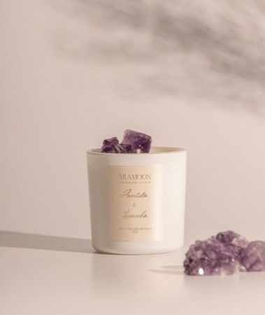 VELA AMETISTA & LAVANDA FRANCESA 200G