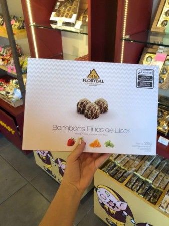 Caixa Bombons Finos de Licor