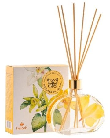 DIFUSOR DE PERFUME PARA AMBIENTES - VANILLA PERFUMES DO JARDIM 300 ML