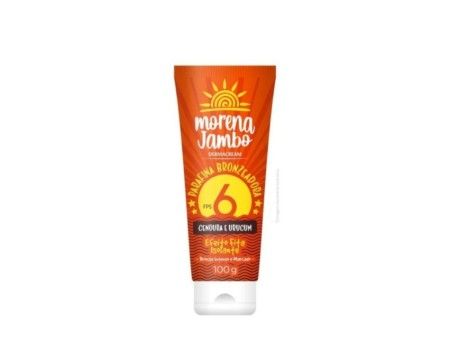 PARAFINA BRONZEADORA MORENA JAMBO CENOURA E URUCUM FPS 6 - 100G