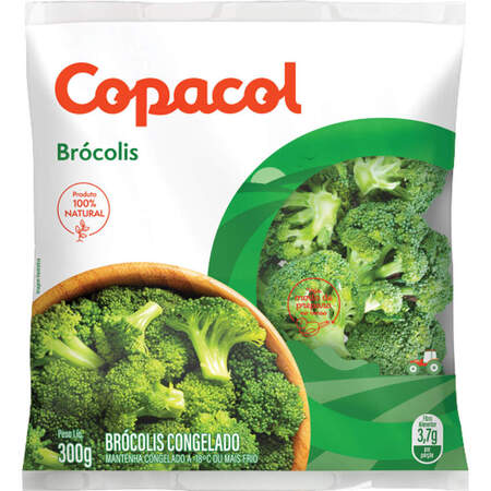 Brócolis Congelado Copacol Pacote 300g